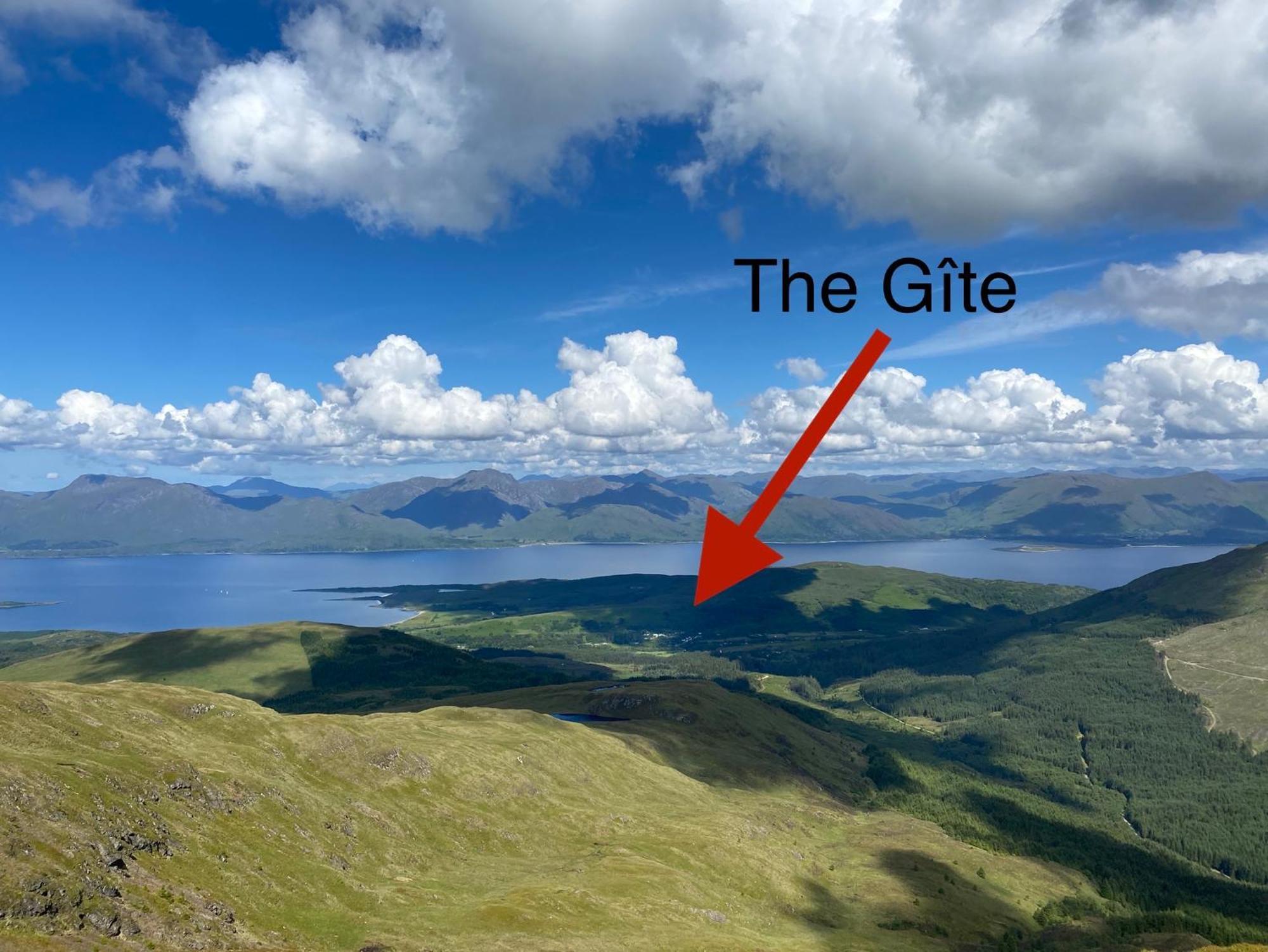The Gite In The Highlands Acharra Exteriör bild