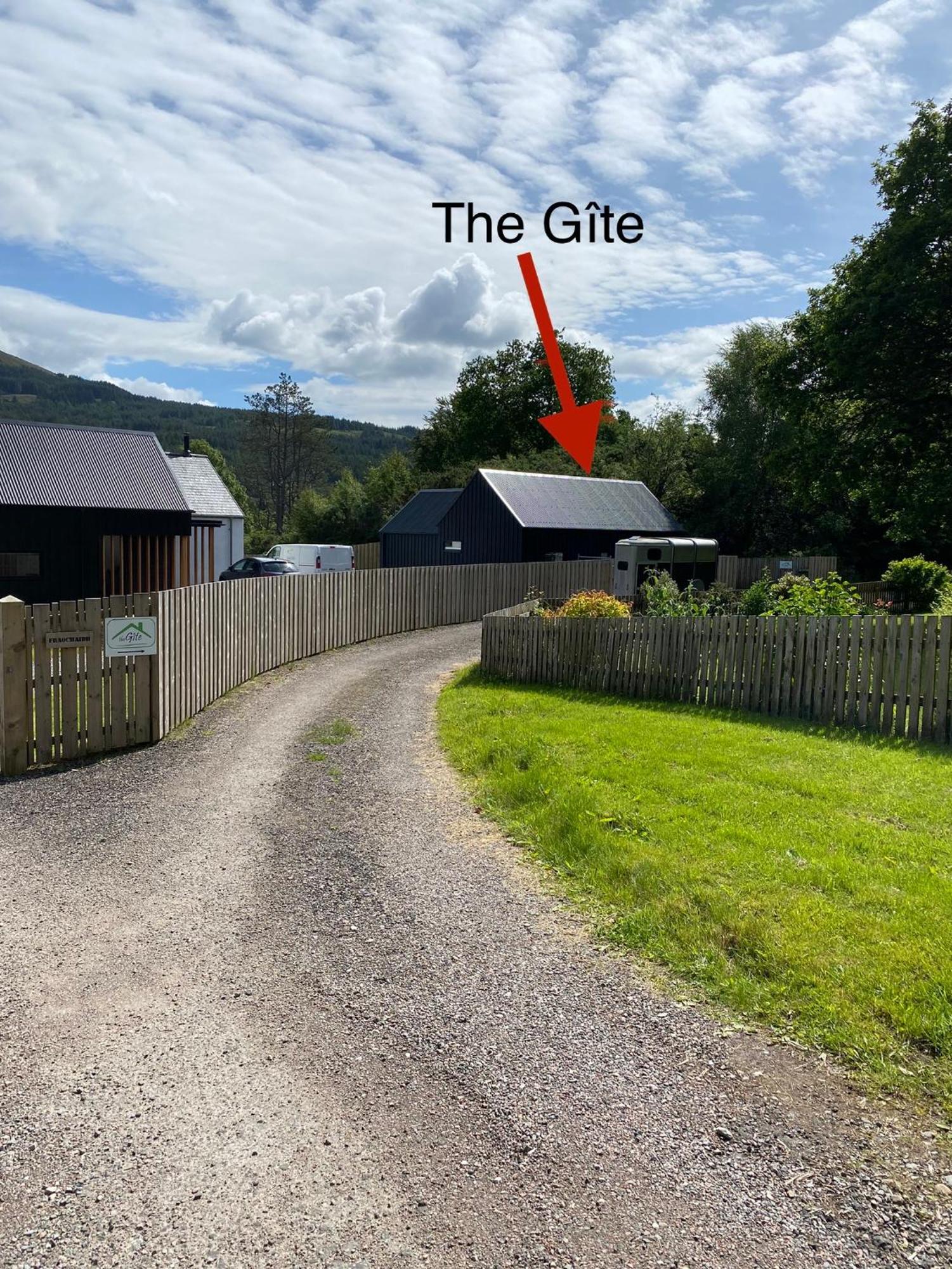 The Gite In The Highlands Acharra Exteriör bild